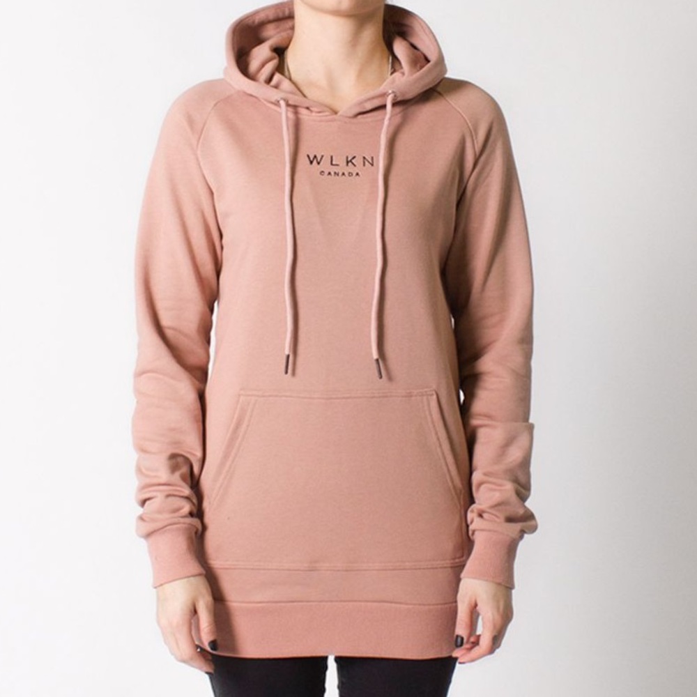 Wlkn Dusty Rose Country Hoodie size S - Picture 2 of 6